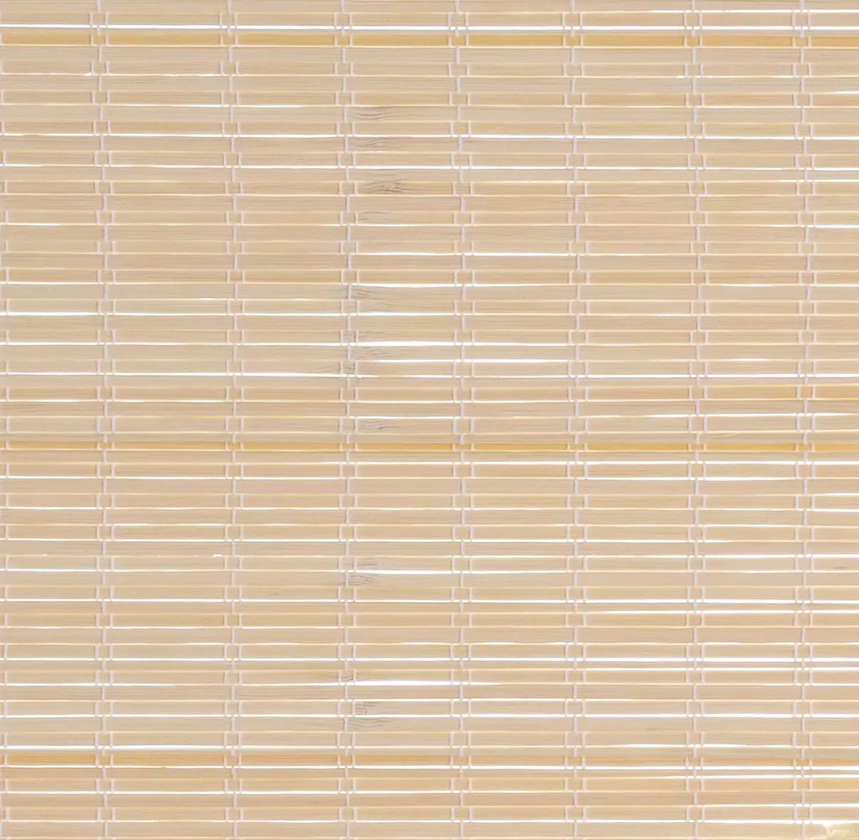Light privacy bamboo roller blind