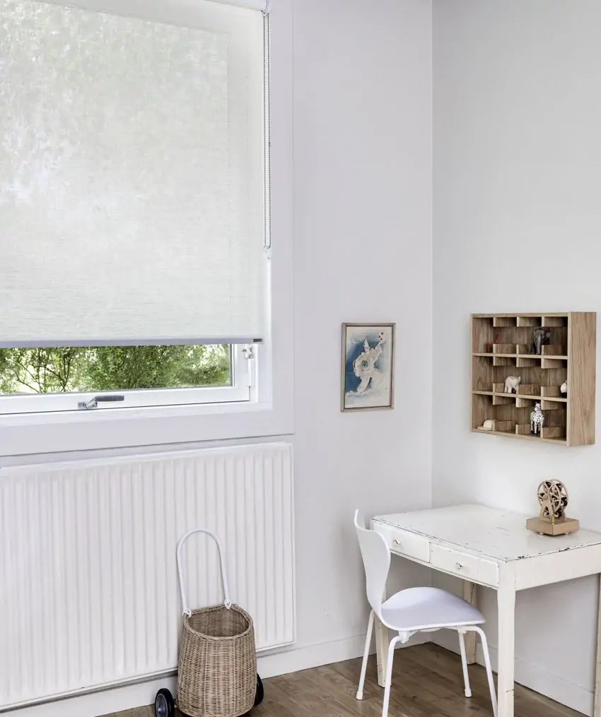 White paper fabric